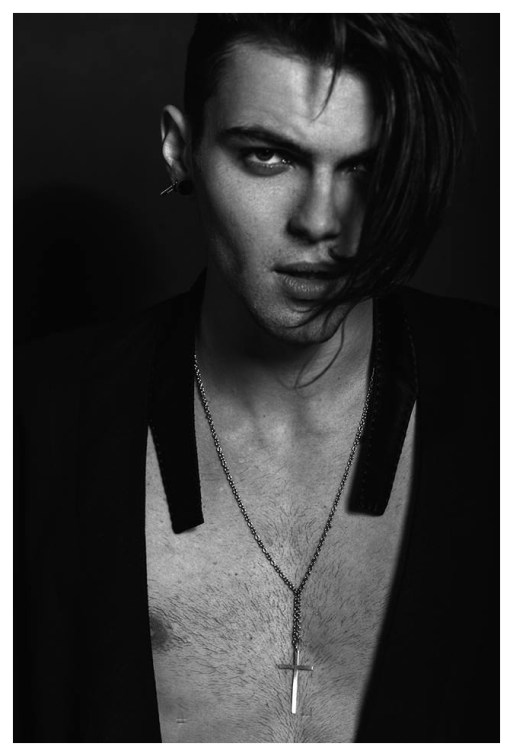 Model Axel Swan shot by Anton Bjorkmann